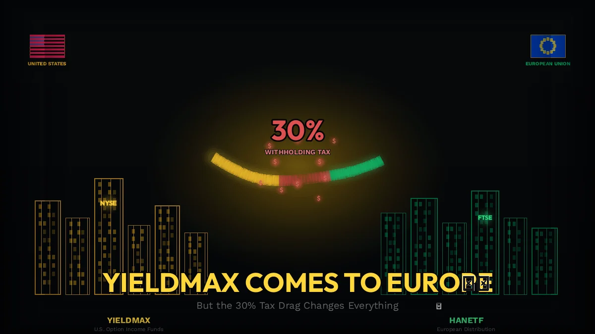 YIELDMAX BRINGS U.S. FUNDS TO EUROPE... BUT THE TAX DRAG COULD RUIN THE PARTY.