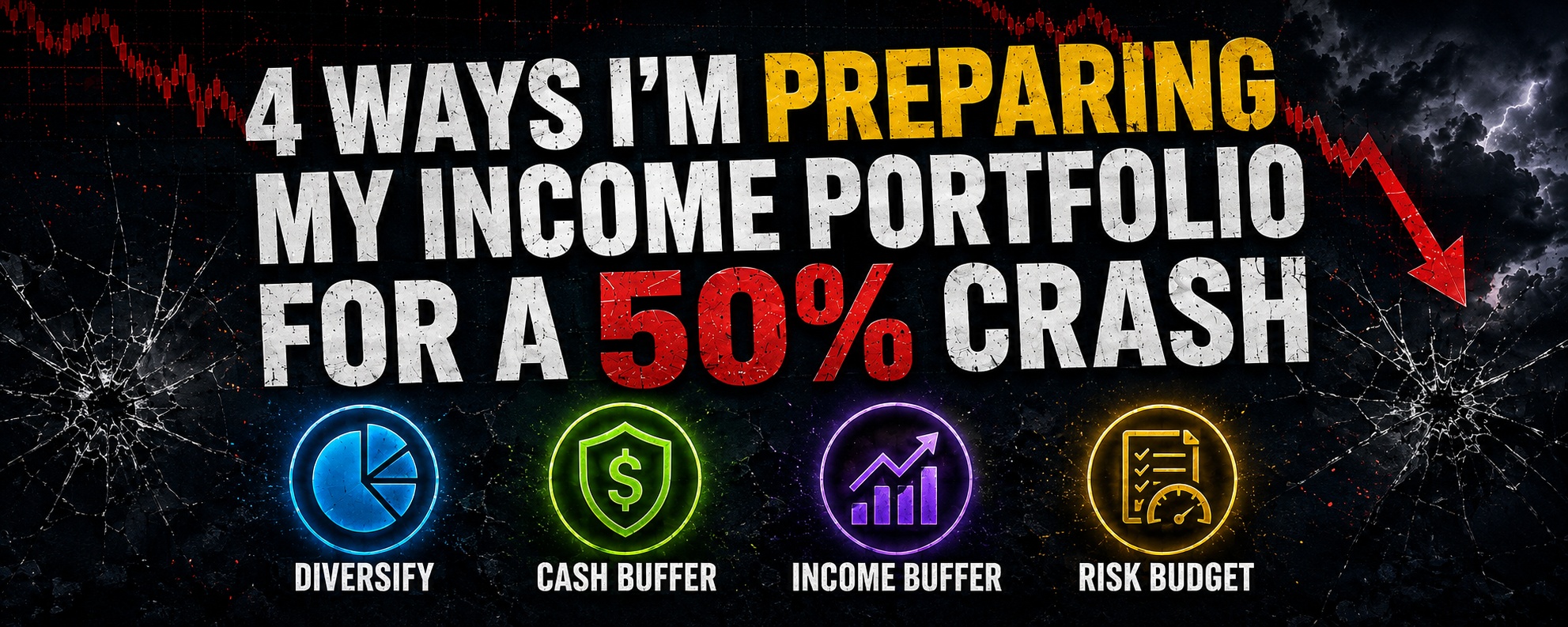 4 Ways I’m Preparing My Income Portfolio for a 50% Crash